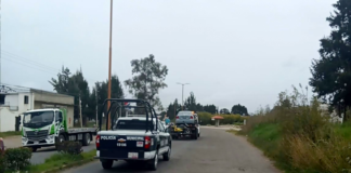 Detienen a cuatro por posesión de vehículos robados en Texmelucan