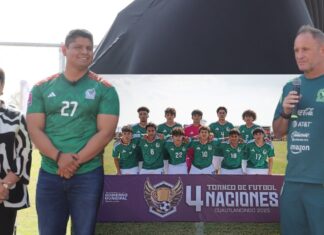 Arranca “Torneo 4 Naciones” de futbol Sub-16 en Cuautlancingo