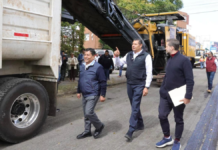 Armenta inicia rehabilitación de la calle 24 Sur en la capital poblana