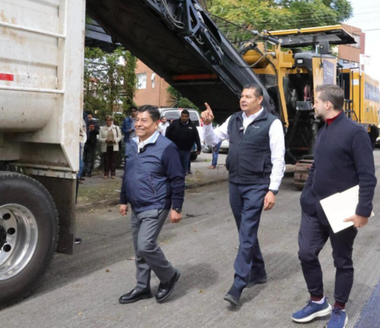 Armenta inicia rehabilitación de la calle 24 Sur en la capital poblana
