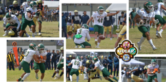 Aztecas UDLAP de fútbol americano siguen en la pelea por los playoffs