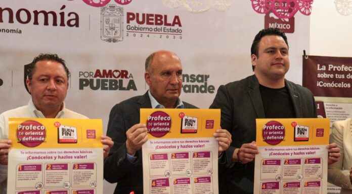 En Puebla, Profeco verificará ofertas y atenderá abusos en el Buen Fin