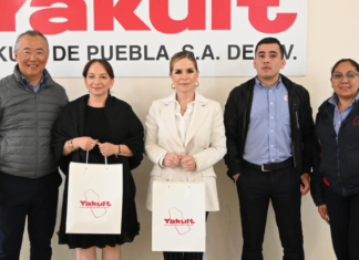 COPARMEX Puebla visita instalaciones de la empresa Yakult