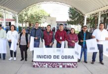 Cuautlancingo inicia construcción de captadores pluviales en telesecundaria