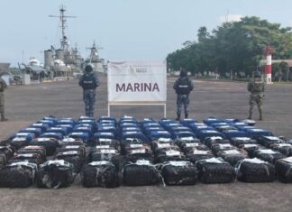 Decomisan 2.5 toneladas de cocaína en costas de Michoacán