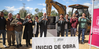 Inicia construcción del “Deportivo Chautenco” en Cuautlancingo