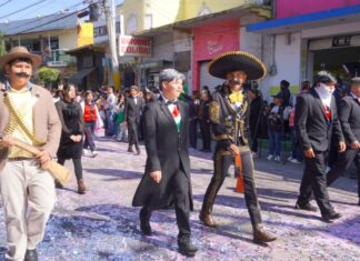 Texmelucan realiza desfile revolucionario con 24 mil asistentes