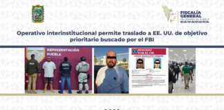 Capturan en Puebla a objetivo prioritario del FBI