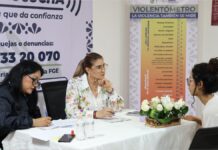 Cero tolerancia a la violencia contra las mujeres: FGE