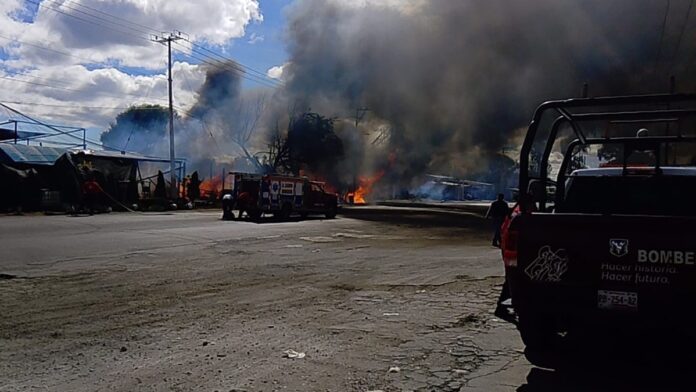 Incendio bodega