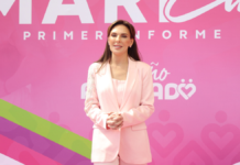 MariElise Budib rinde primer informe al frente del SMDIF