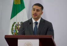 García Harfuch niega nexos del crimen organizado con Miss Universo