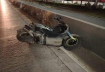 Muere motociclista tras chocar contra muro de contención en Periférico Ecológico