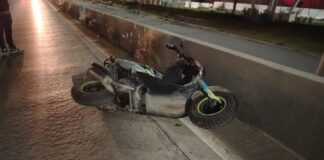 Muere motociclista tras chocar contra muro de contención en Periférico Ecológico