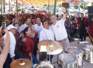Pepe Chedraui celebra Día del Músico y Feria del Esquimole en San Miguel Canoa