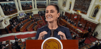Congreso de Perú declara persona non grata a Claudia Sheinbaum
