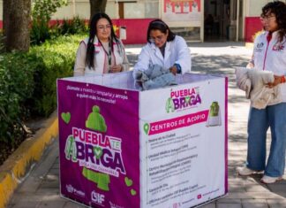 Centros de acopio recibirán chamarras por temporada invernal en Puebla