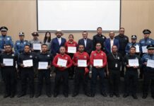 Reconocen labor de policías estatales, turísticos y bomberos en Congreso