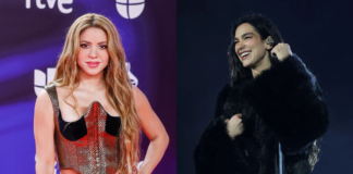Shakira, conmovida por homenaje de Dua Lipa en Bogotá