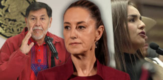 “Acaba de perder a su esposo”: Sheinbaum defiende a Grecia Quiroz de Noroña