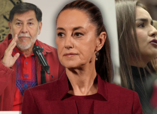 “Acaba de perder a su esposo”: Sheinbaum defiende a Grecia Quiroz de Noroña
