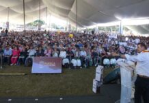 Tecnología para el campo impulsa soberanía alimentaria en Tenampulco: Armenta