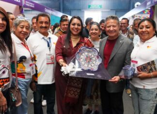 San Pedro Cholula se promociona en tianguis turístico desde Hidalgo