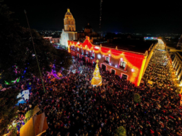 Inauguran la Villa Iluminada 2025 con gran encendido y miles de visitantes