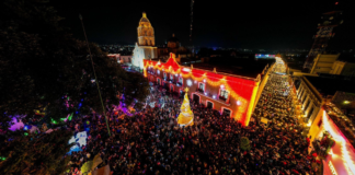 Inauguran la Villa Iluminada 2025 con gran encendido y miles de visitantes