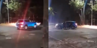 Agreden y arrollan a hombre en la Laguna de San Baltazar