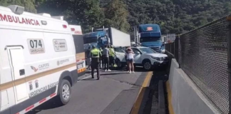 Dos accidentes en la Puebla-Orizaba dejan lesionados y daños materiales