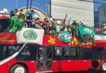 Aficionado del Palmeiras muere al caer de un autobús turístico