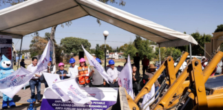 Lupita Cuautle inicia ampliación de red de agua potable en San Rafael Comac