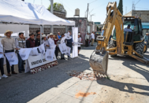 Cuautlancingo inicia obra de ampliación de drenaje en Sanctorum