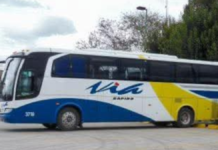 Roban con violencia a pasajeros de autobús en el túnel de Libres