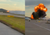Avión de carga se estrella y explota en Kentucky; hay 3 muertos