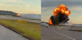 Avión de carga se estrella y explota en Kentucky; hay 3 muertos