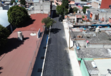 Supervisan rehabilitación vial en calle de San José Los Cerritos