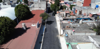 Supervisan rehabilitación vial en calle de San José Los Cerritos