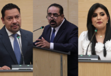 PAN, Morena y PRI se enfrentan por solicitud de comparecencia del secretario de Seguridad