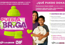 SMDIF invita a donar chamarras para proteger a familias en invierno
