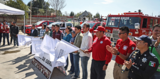 Cuautlancingo inicia construcción de nueva estación de bomberos
