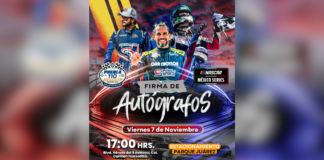 Habrá firma de autógrafos previo a la NASCAR México Series en Puebla