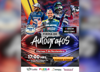 Habrá firma de autógrafos previo a la NASCAR México Series en Puebla