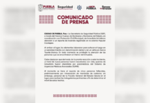 SSP rescata a 9 personas de incendio en bar de Puebla