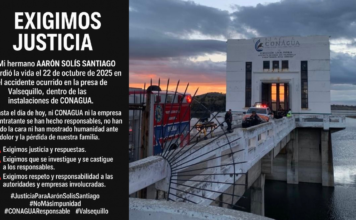 Familia de Aarón Solís exige justicia tras muerte por intoxicación en presa de Valsequillo