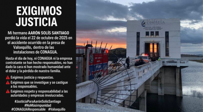 Familia de Aarón Solís exige justicia tras muerte por intoxicación en presa de Valsequillo