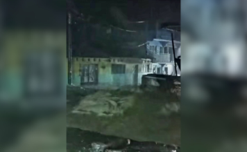 Fuertes lluvias provocan desbordamiento de arroyo en Jopala