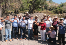 Pável Gaspar supervisa e inaugura obras en Jolalpan