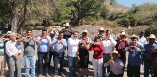 Pável Gaspar supervisa e inaugura obras en Jolalpan